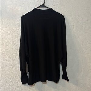 Grace Black Long Sleeve Top